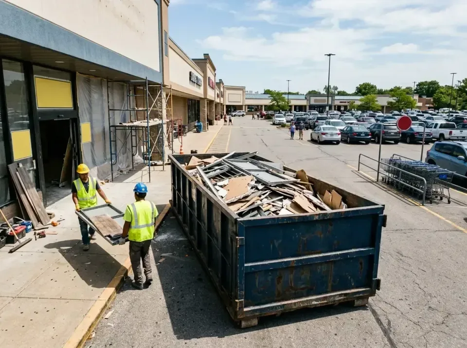 retail-store-renovation-debris-003 — frequently asked questions, Roll-off Dumpster Rentals in Lochearn, MD